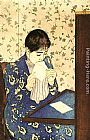 Mary Cassatt Canvas Paintings - The Letter